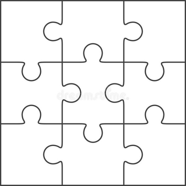 Разметка для пазла