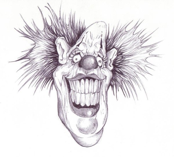 Оно клоун ПЕННИВАЙЗ рисунок