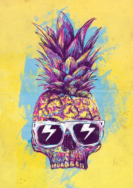 Моргенштерн ананас череп