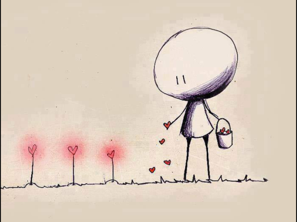 Поза аниме с прической