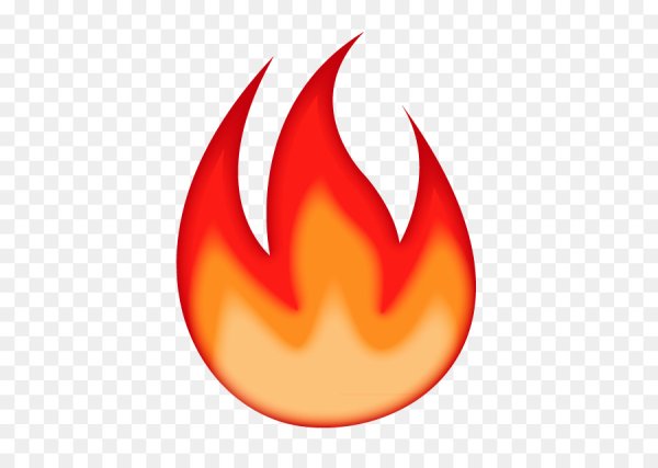 Огонь мультяшный