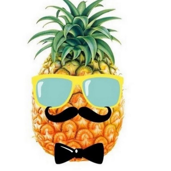 Нарисовать ананас