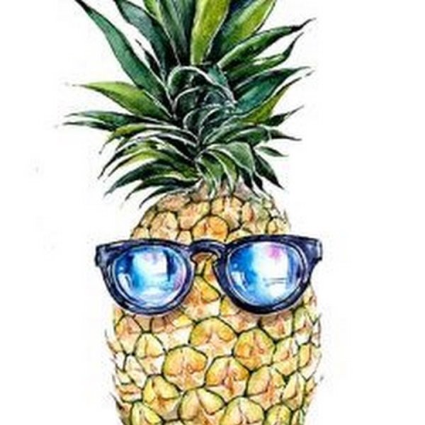 Смешной ананас