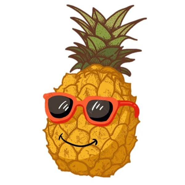 Наклейки ананас