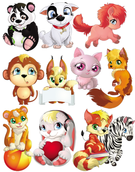 Персонажи животные