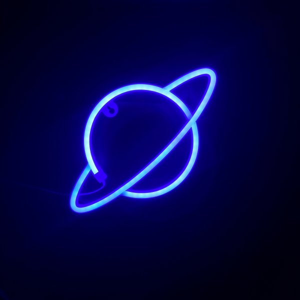 Кот из неона