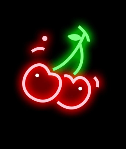 Зеленый неон