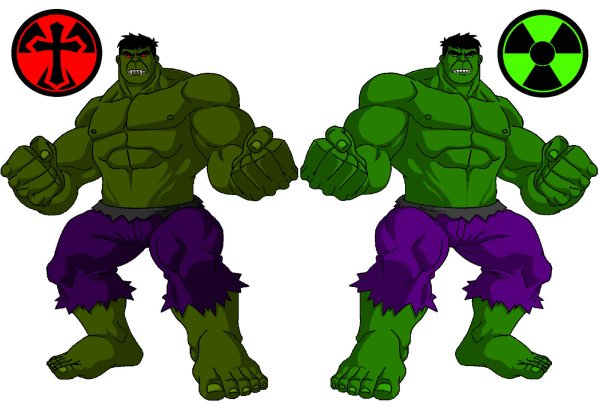 Hulk risovat