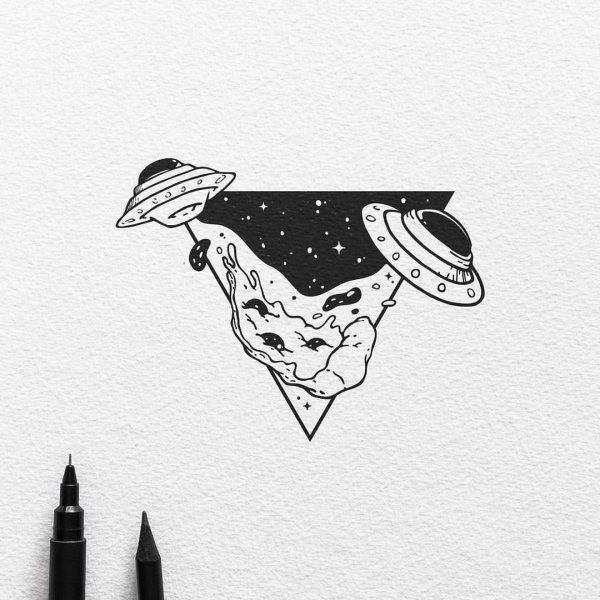 Минималистичные рисунки