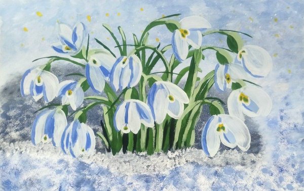 Весна иллюстрация