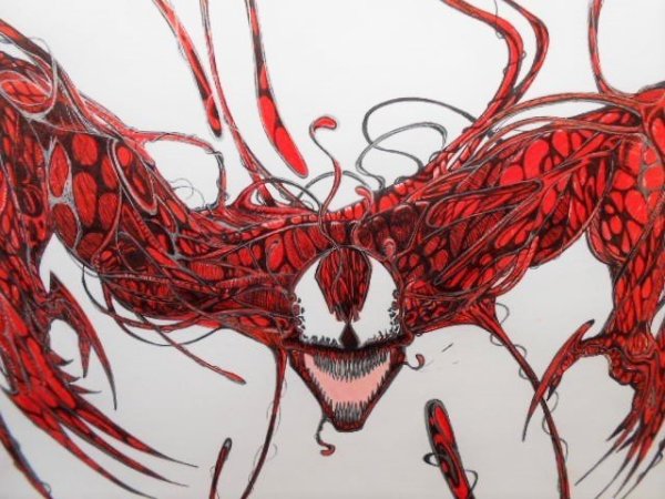 Карнаж карандашом