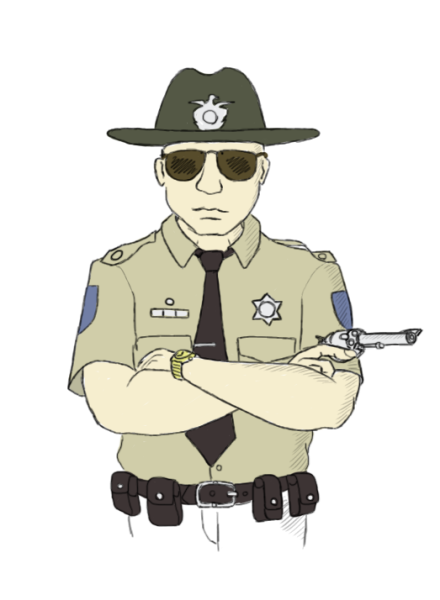 Американский полицейский арт