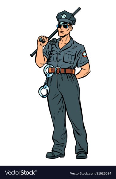 Полицейская дубинка арт