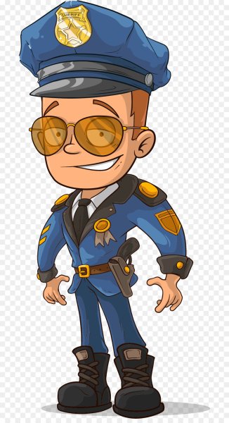Полиция мультяшная