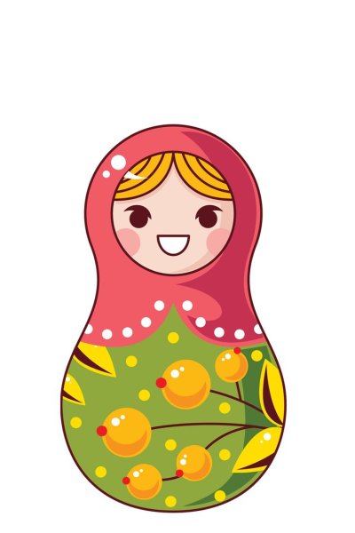 Матрешка рисунок