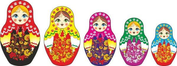 Матрешка для малышей