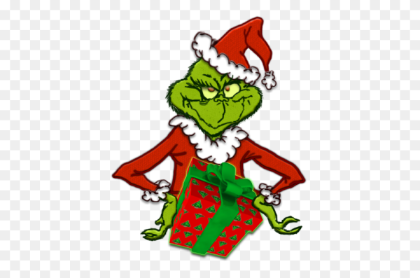 Гринч похититель Рождества без фона