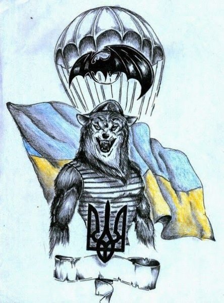 Эскизы наколок ВДВ