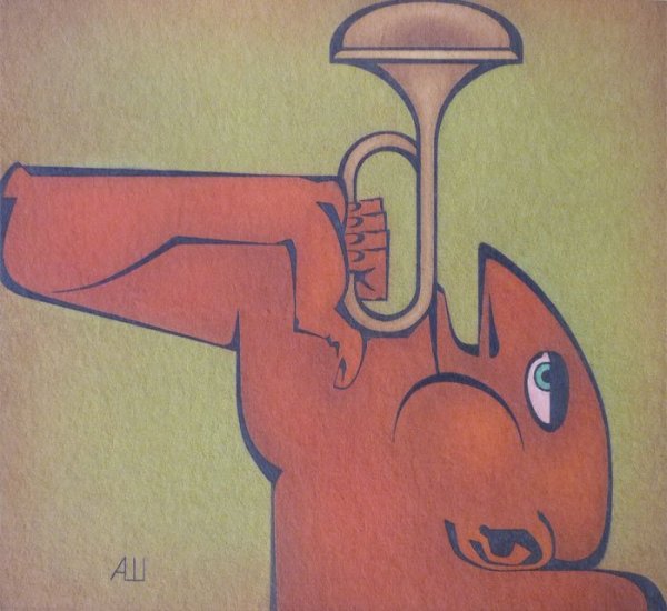 Люди играющие на трубе