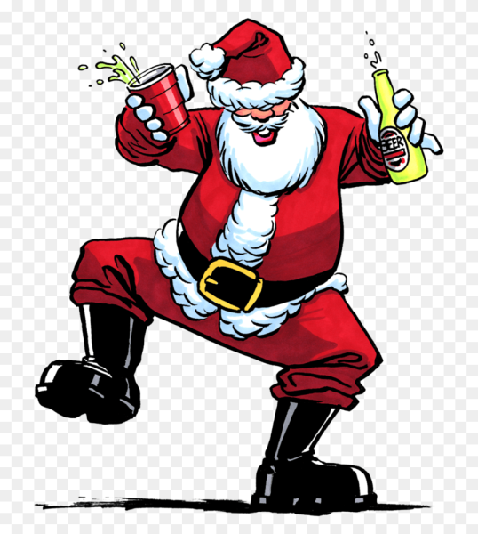 Пьяный Санта