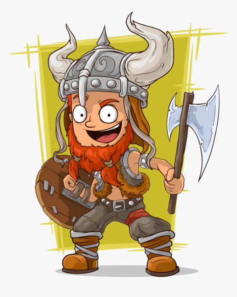 Викинг мультяшный