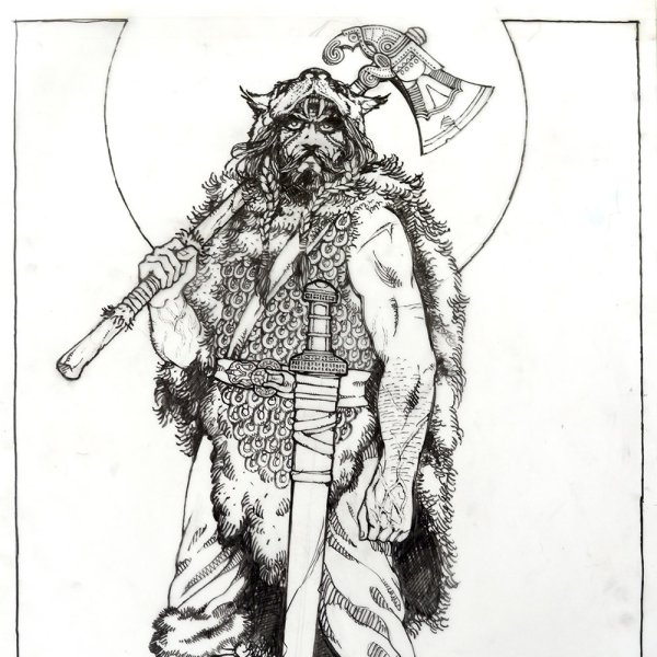 Викинги для рисования