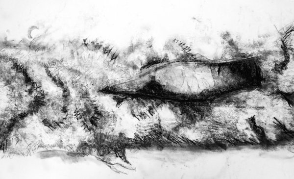 Уголь для рисования в древности