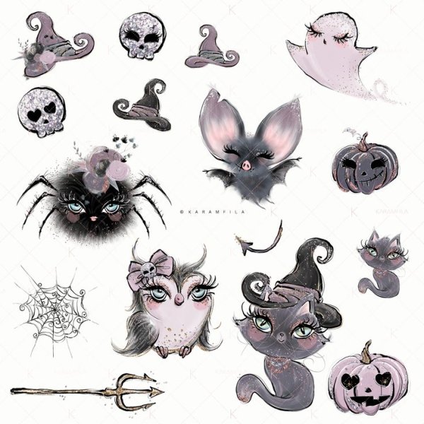 Готические Стикеры