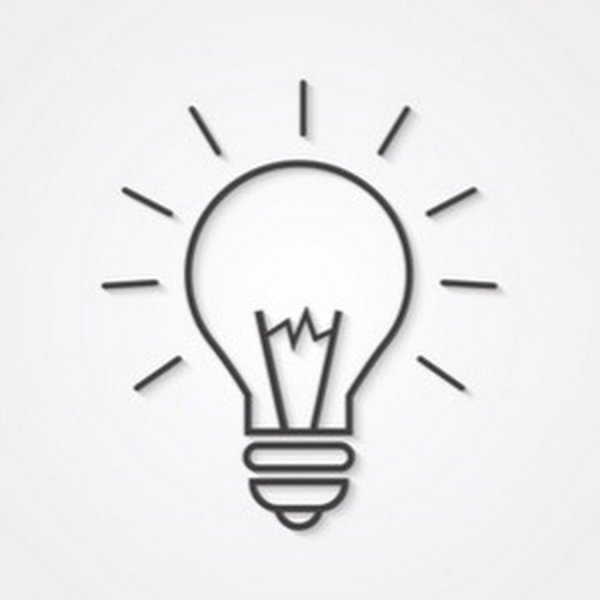 Лампочка эскиз