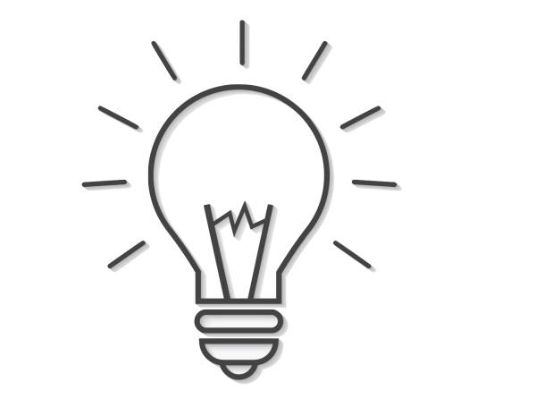Лампочка идея