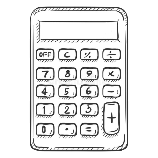 Калькулятор раскраска для детей