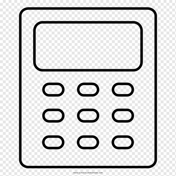 Схематичный рисунок калькулятора