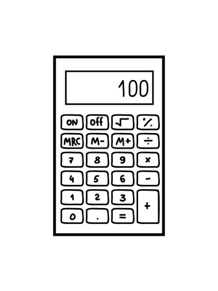 Калькулятор рисунок карандашом