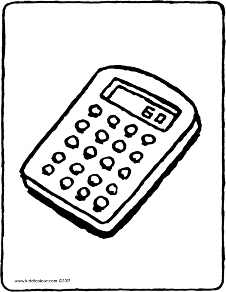 Калькулятор раскраска