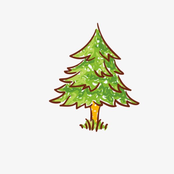 Сосна мультяшная для детей