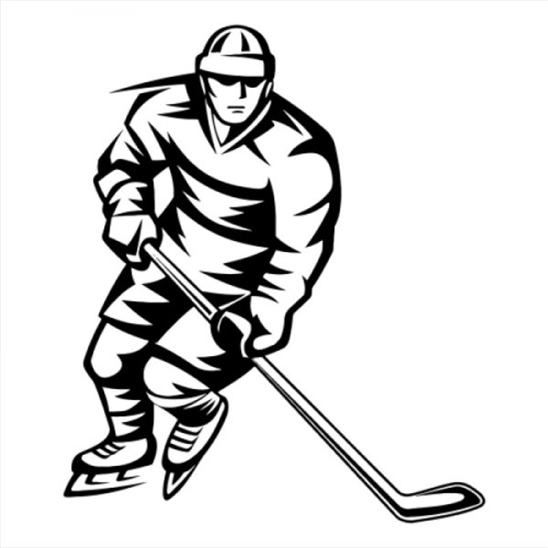 Хоккеист картинка