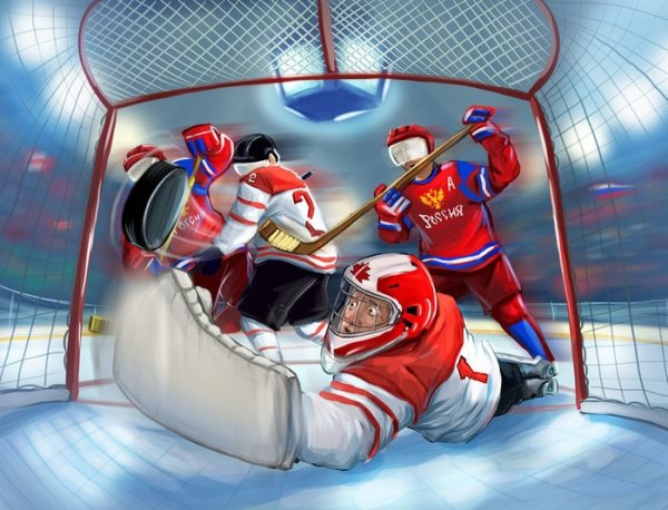 Хоккей Россия арт