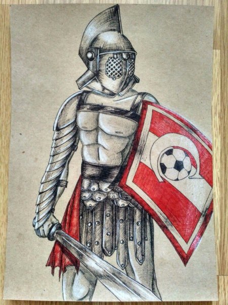 Спартак надпись