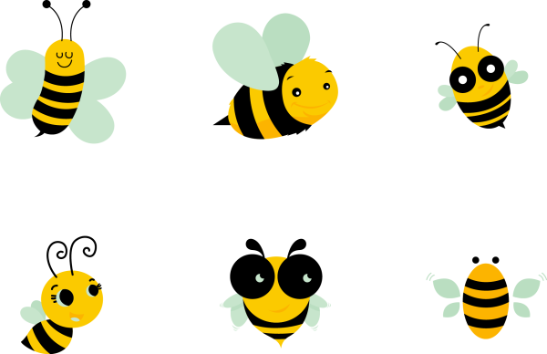 Пчела иллюстрация
