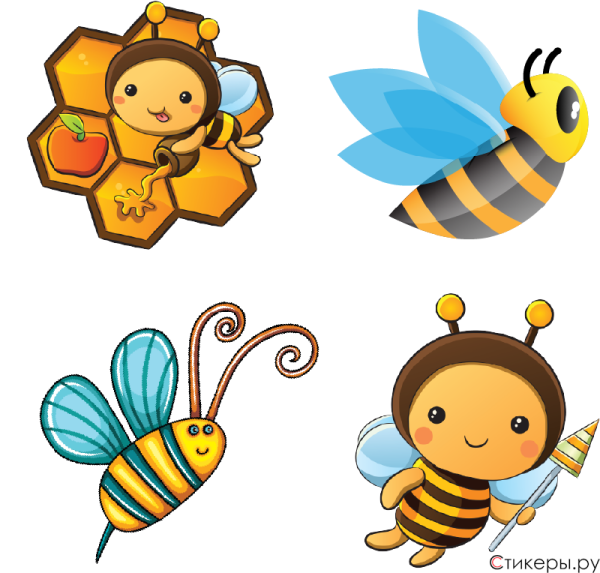 Пчела картинка для детей