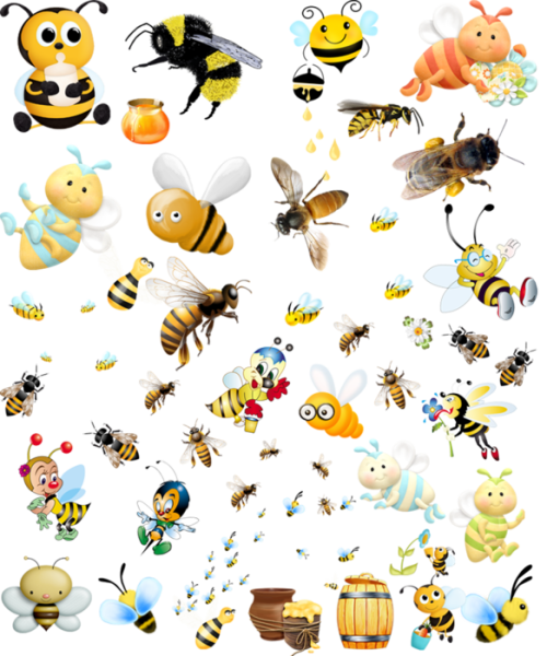 Пчела рисунок