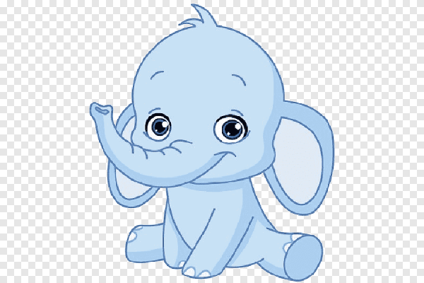 Слонёнок мультяшный