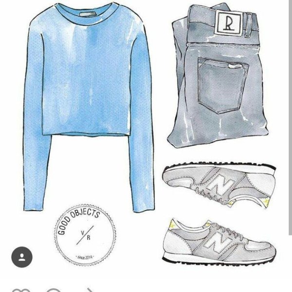 Рисунки одежды для срисовки