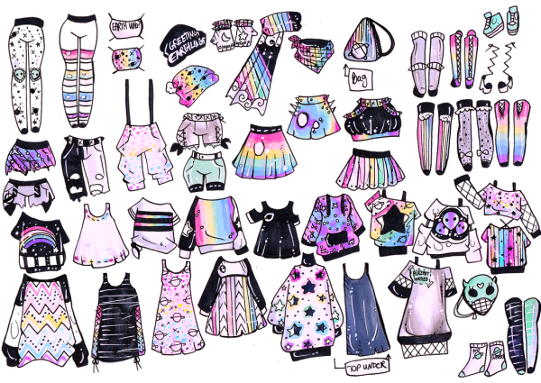 Одежда для распечатки