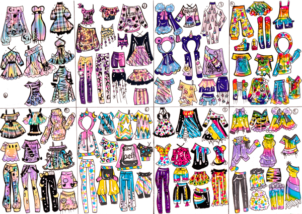 Одежда для распечатки