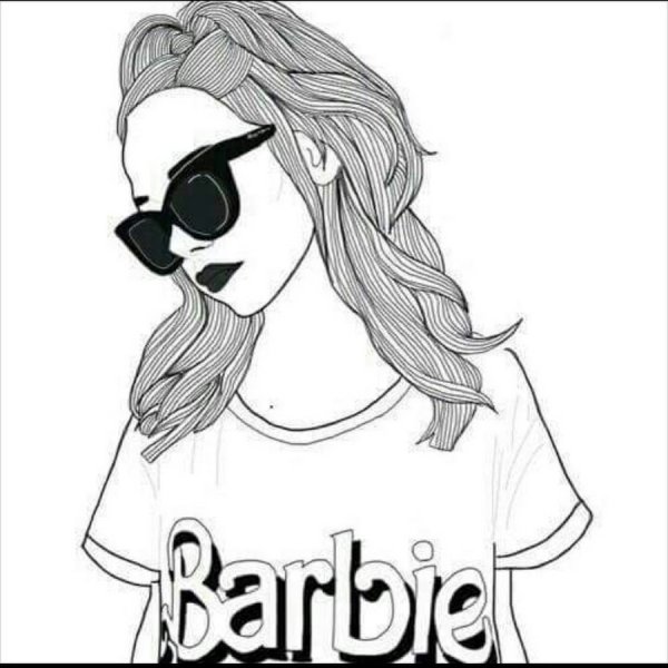 Раскраски для девочек крутые девочки