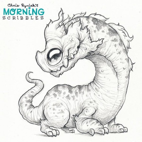 Монстрики карандашом