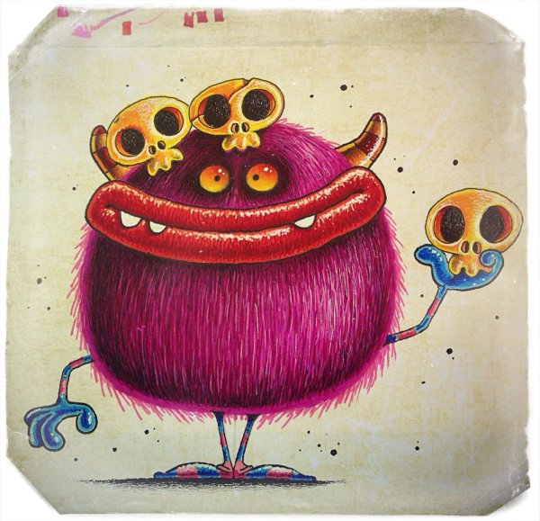 Монстрики иллюстрации