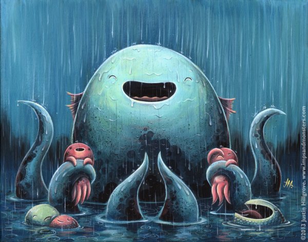 Монстрики арты