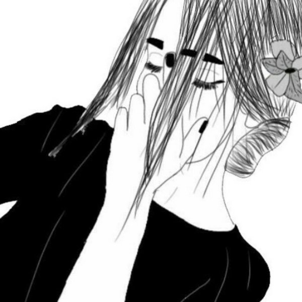 Барт симпсон черно белый